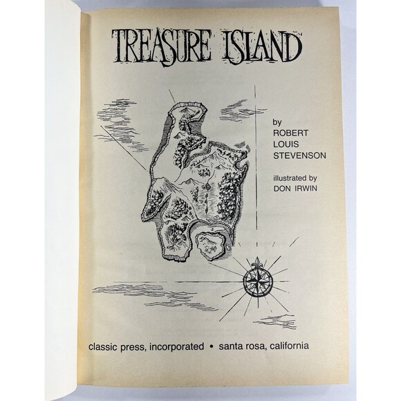 Treasure Island by Robert Louis Stevenson 1968 Educator Classic Library Vol 1 - Picture 3 of 11